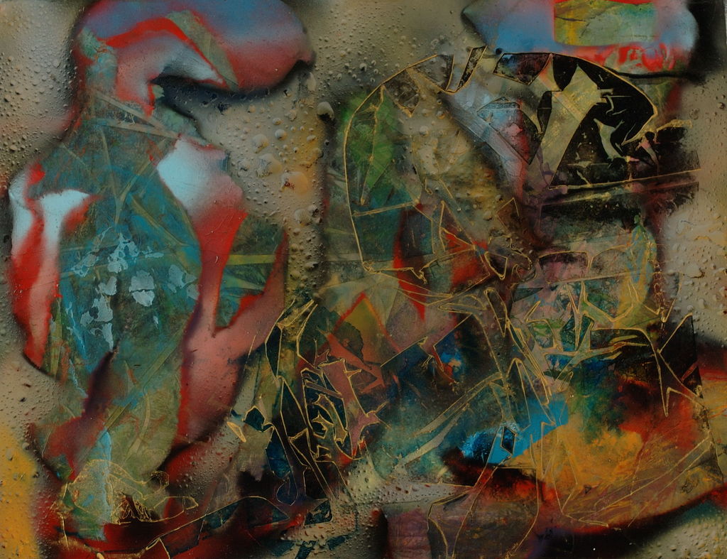 Acrylic and Lacquer on Board, 24in x 18in - 2004 