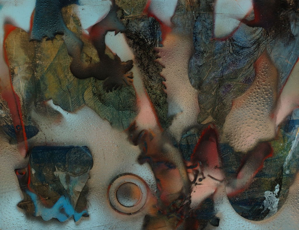 Acrylic and Lacquer on Board, 24in x 18in - 2004 