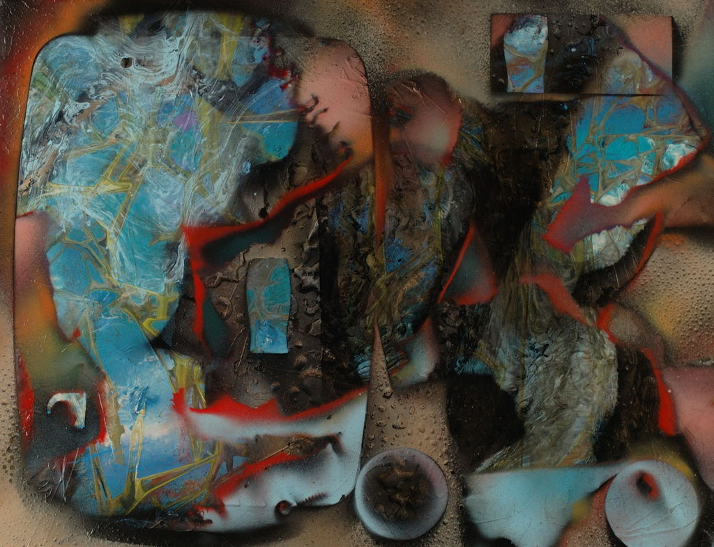 Acrylic and Lacquer on Board, 24in x 18in - 2004 