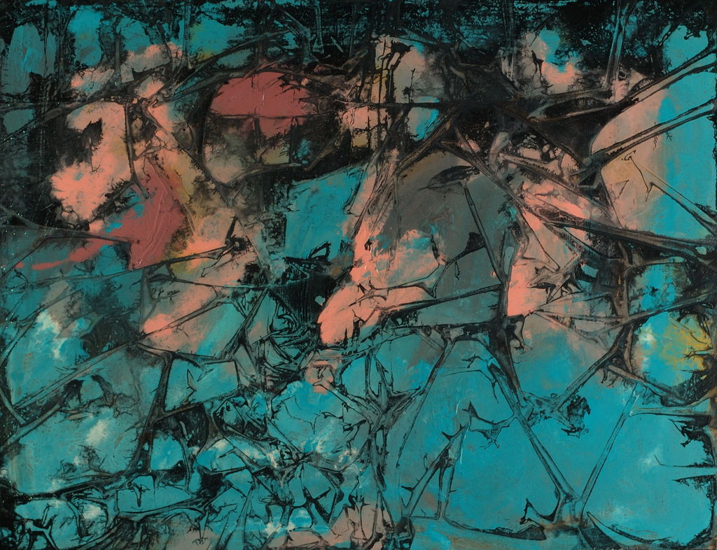 Acrylic and Lacquer on Board, 24in x 18in - 2004 