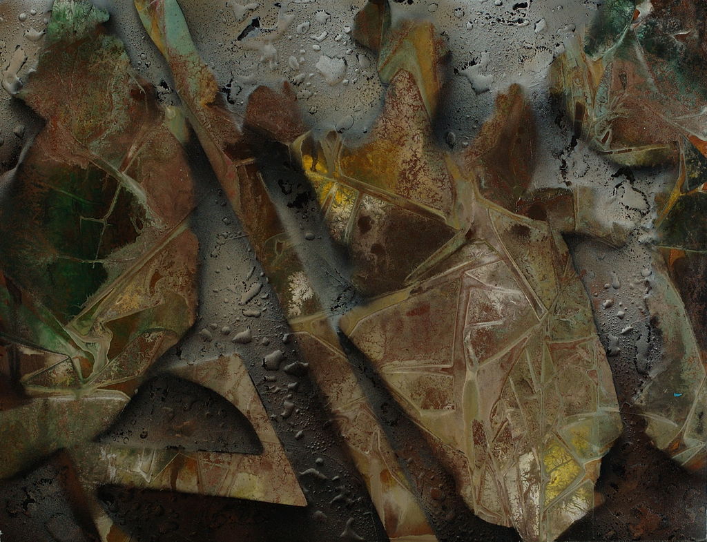 Acrylic and Lacquer on Board, 24in x 18in - 2004 