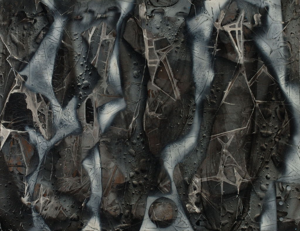 Acrylic and Lacquer on Board, 24in x 18in - 2004 