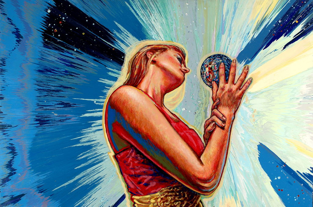 Acrylic on Wood, 6ft x 4ft - 2003 