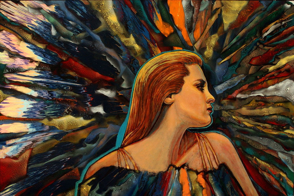 Acrylic and Lacquer on Wood, 6ft x 4ft - 2003 